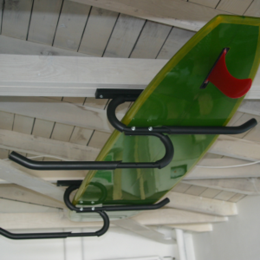 Expandable Ceiling Rack for Surfboards Paddleboards - indoor